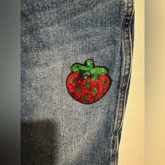 Buffalo David Bitton Women's Denim Sequined skirt - Picture 5 of 9